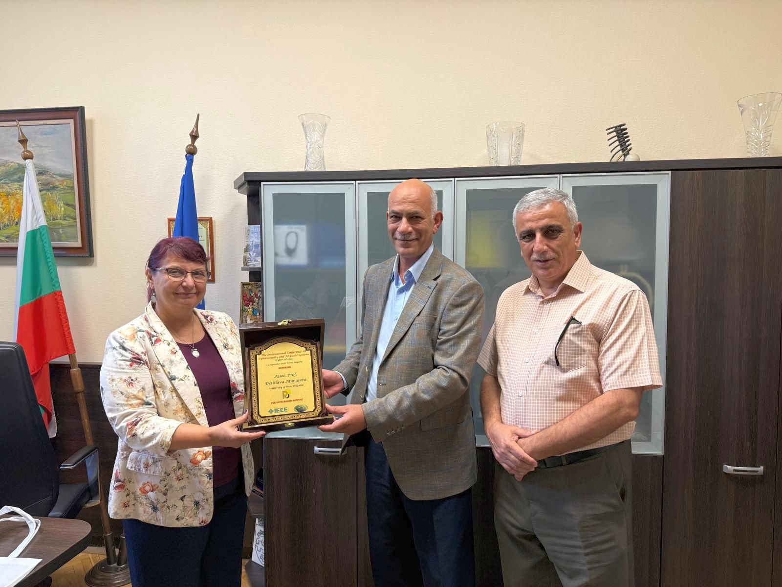 СЪТРУДНИЧЕСТВО С ЙОРДАНСКИЯ УНИВЕРСТИТЕТ ЗА НАУКА И ТЕХНОЛОГИИ снимка 3